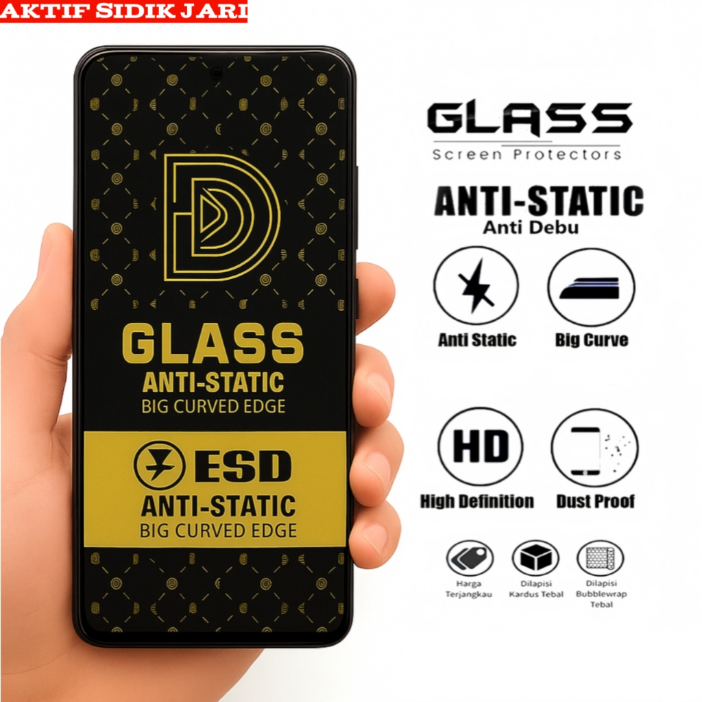 Tempered Glass Anti Static Poco X7 Pro X5 X5 Pro X5 Pro 5G X6 X6 5G X6 Pro