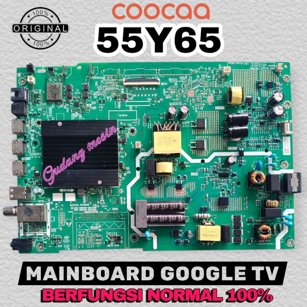 MB TV COOCAA 55Y65 / MAINBOARD TV COOCAA 55Y65 / MESIN TV COOCAA 55Y65 / MODUL TV COOCAA 55Y65 / MB 