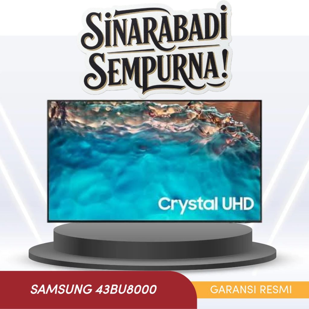 SAMSUNG 43BU8000 / UA43BU8000 4k smart TV 43 inch