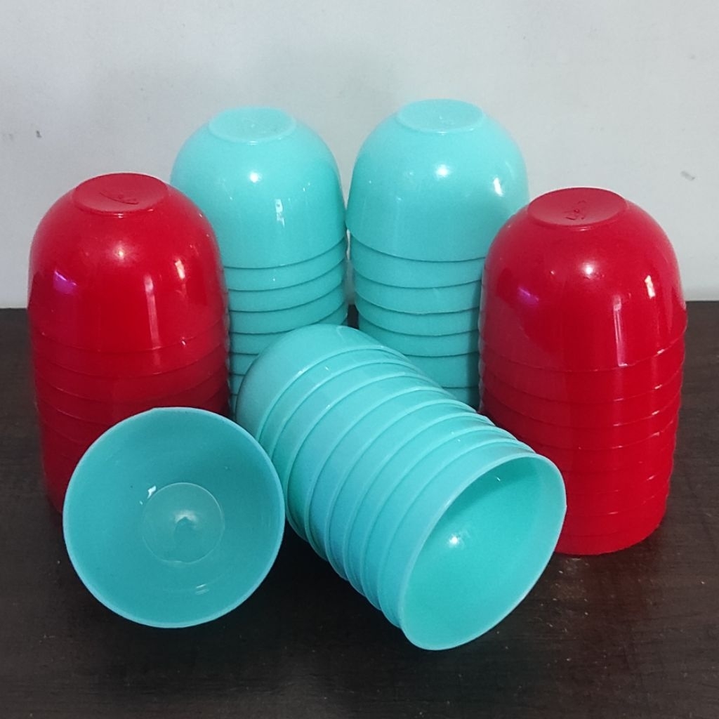 cetakan kue plastik apem kecil 3 lusin