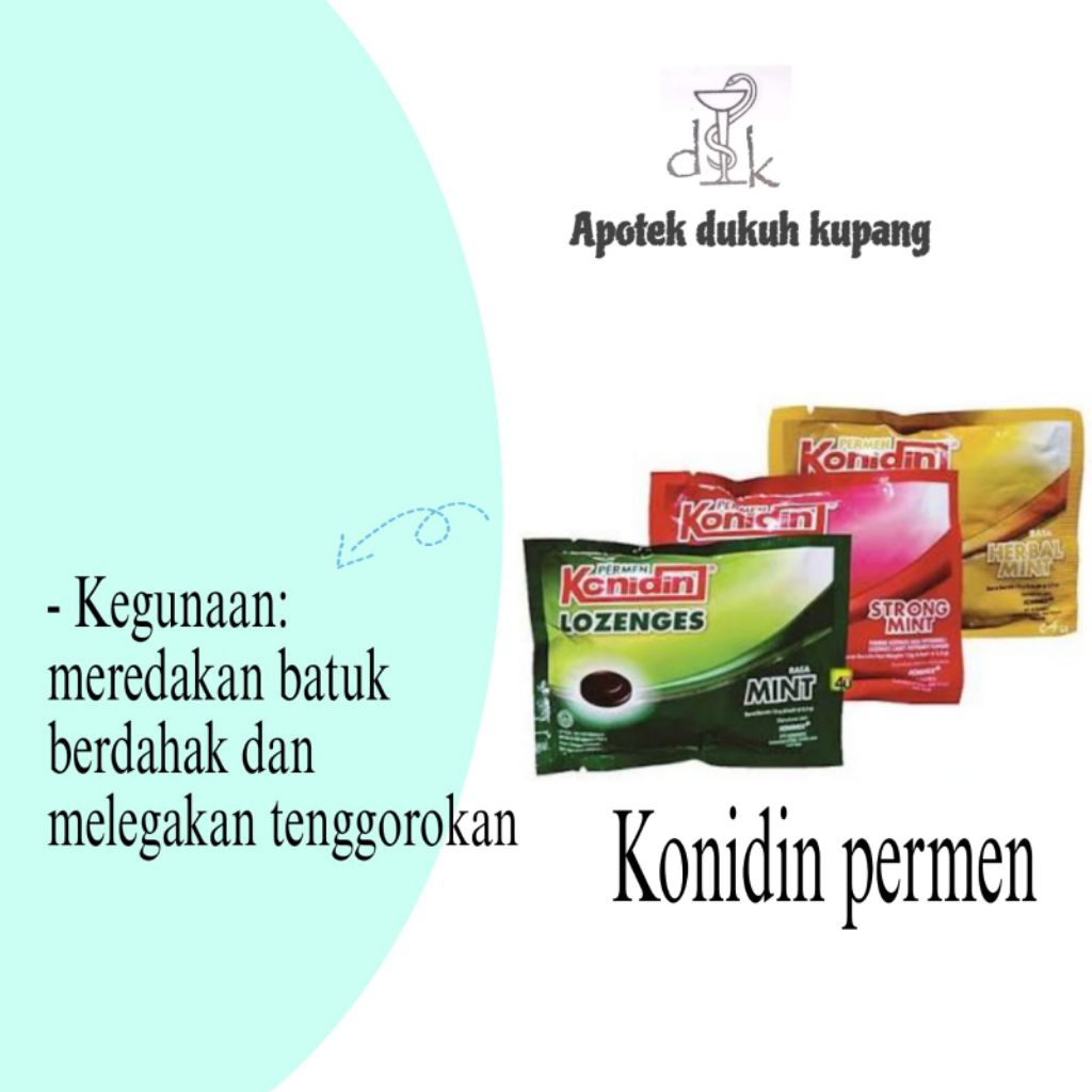 Konidin permen, permen batuk