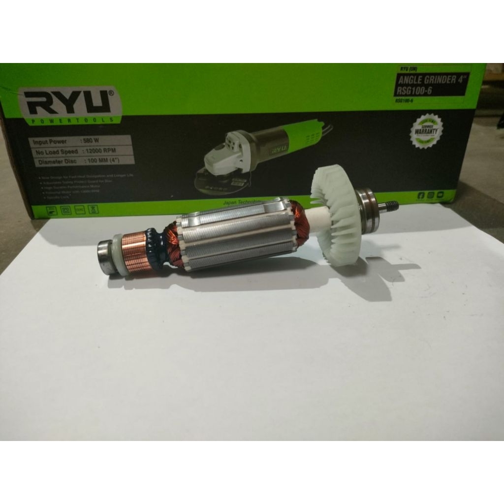 Ryu Armature RSG 100-6 / Angker Mesin Gerinda Ryu RSG 100-6