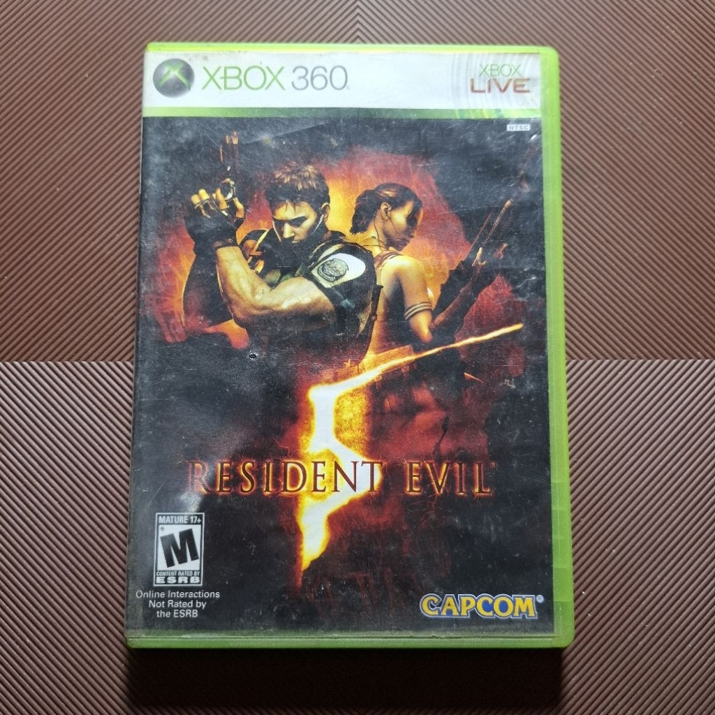 Kaset Game Xbox 360 Resident Evil Second