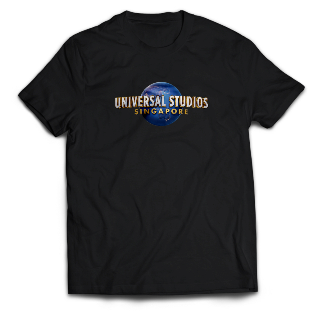 Kaos Pria Oleh Oleh UNIVERSAL STUDIO SINGAPORE Dewasa Baju Atasan Unisex PakeKaos
