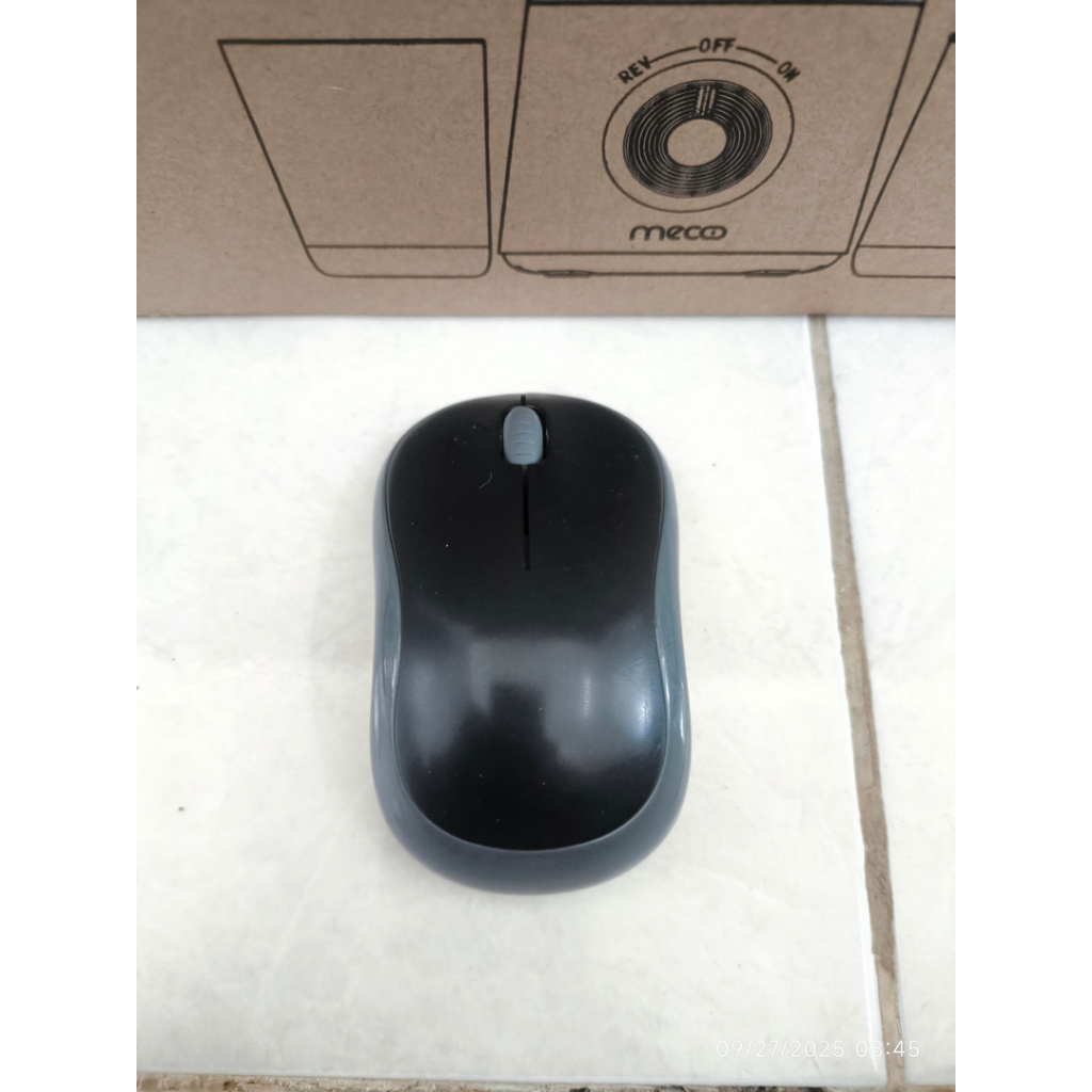 LOGITECH WIRELESS MOUSE M185 ORIGINAL Abu abu Bekas