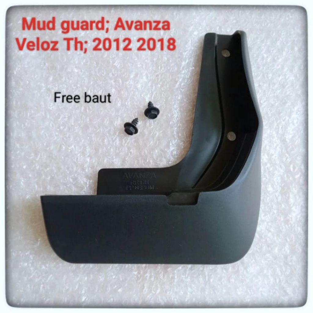 Mud guard Avanza Veloz 2012 2018 karpet lumpur Avanza Veloz Mud guard Avanza Veloz Penahan Lumpur Av