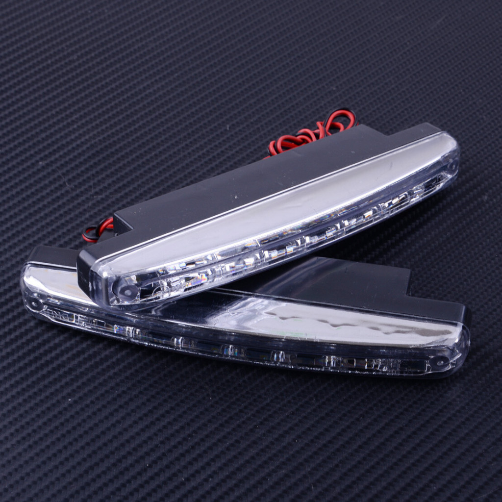 Lampu LED DRL Floglamp Mobil Penerang Penembus Kabut Malam Hari Super Terang