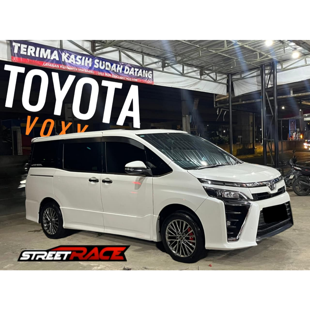 VELG MOBIL MODEL SPORTY HSR VERTICAL RING 17 LEBAR 7 H 5X114,3 COCOK BUAT MOBIL INNOVA EXPANDER VOXY