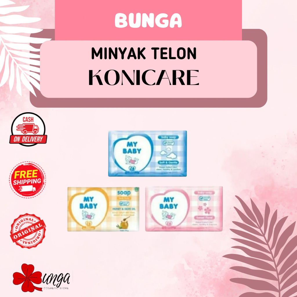 BUNGA - My Baby Body Soap / Sabun My Baby / My Baby Sabun Mandi
