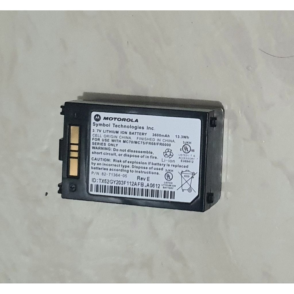 baterai batre motorola symbol mc70 mc75