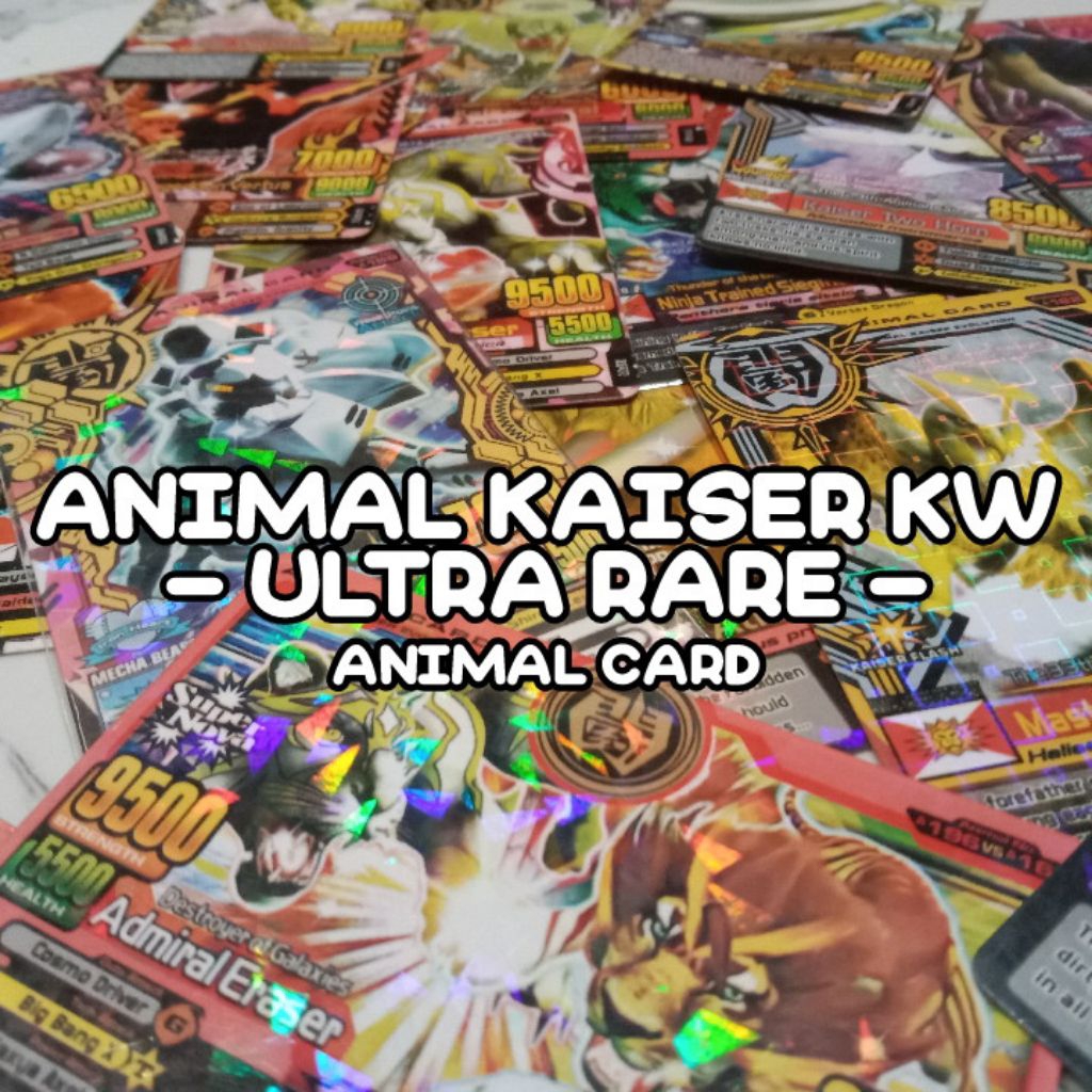Kartu Animal Kaiser KW - ULTRA RARE