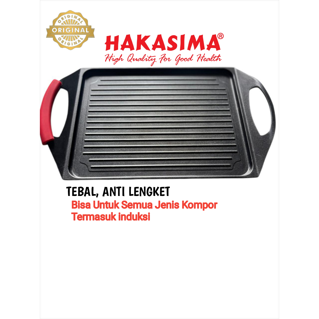 HAKASIMA KOREAN BBQ GRILL PAN PEMANGGANG DAGING