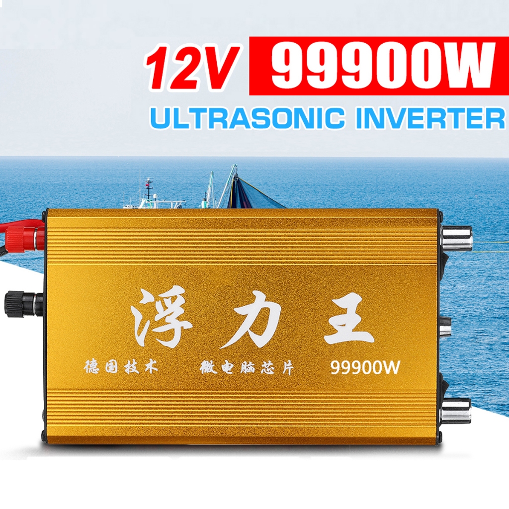 99900W Ultrasonik Inverter Catu Daya Campuran Arus Daya Tinggi 12V Baterai Elektronik Boost