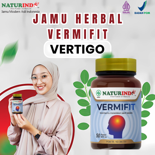 Melegakan Migrain - Vitamin Melegakan Sakit Kepala Semula jadi - Suplemen Migrain Vermifit Naturindo