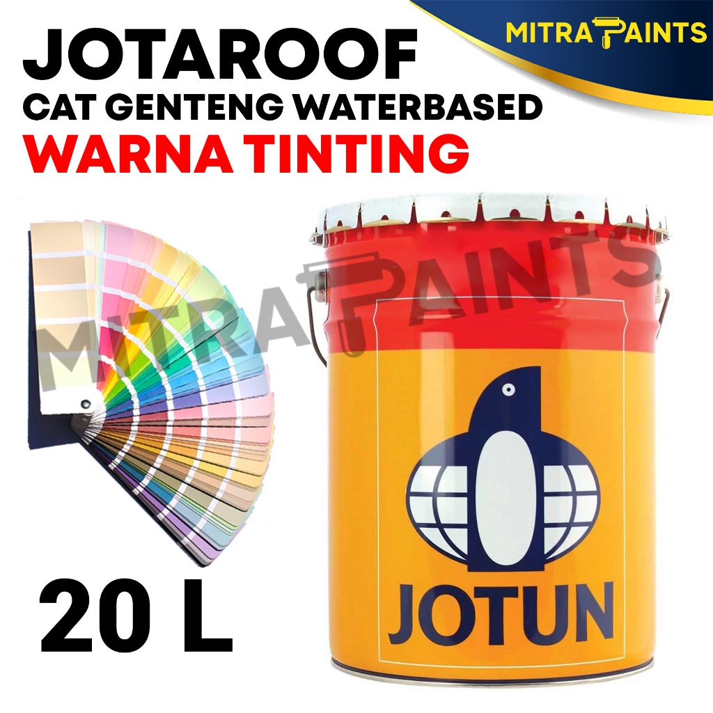 CAT GENTENG JOTAROOF JOTUN 20 LITER / SUPERIOR ROOF PROTECTION / CAT ATAP TINTING CUSTOM