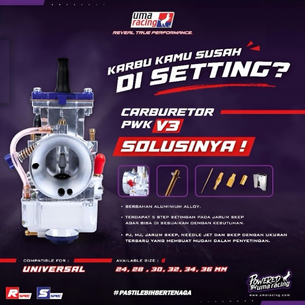 karbu uma racing uk 32 baru