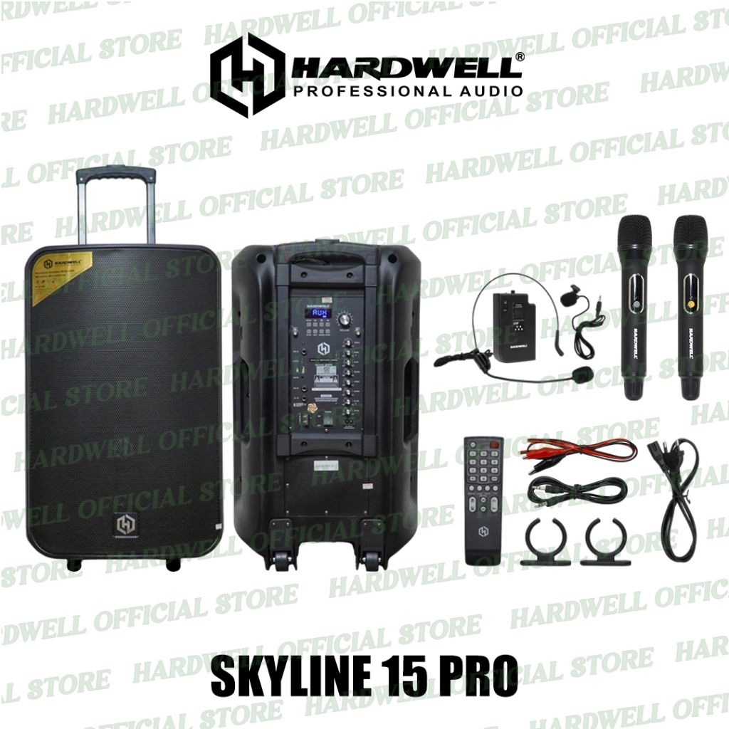 Sepaker Portable Hardwell SKYLINE 15 PRO /15 Pro Original Hardwell
