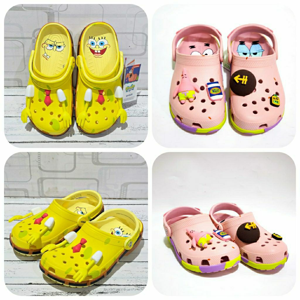 CROCS SPONGEBOB YELLOW / SPONGEBOB PATRICK CLOG