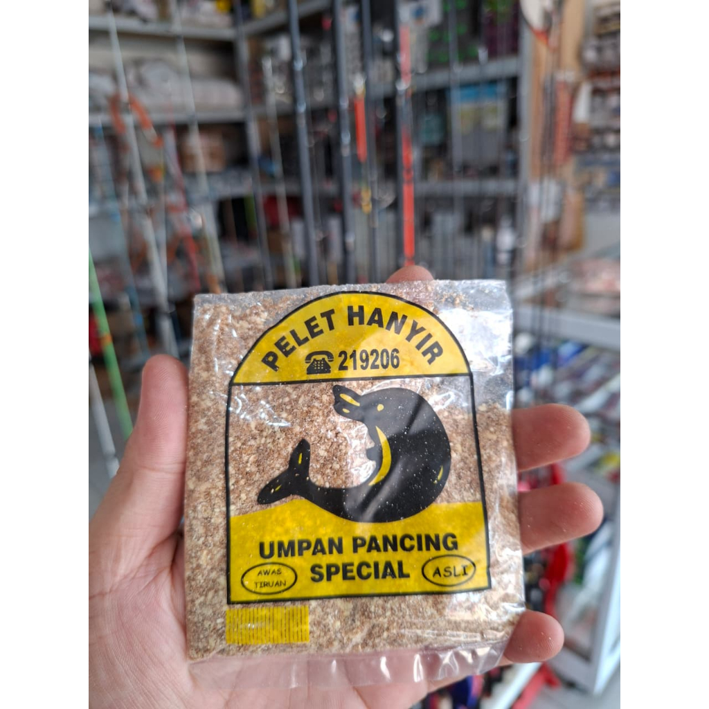 PELET HANYIR UMPAN IKAN MAS PER PCS