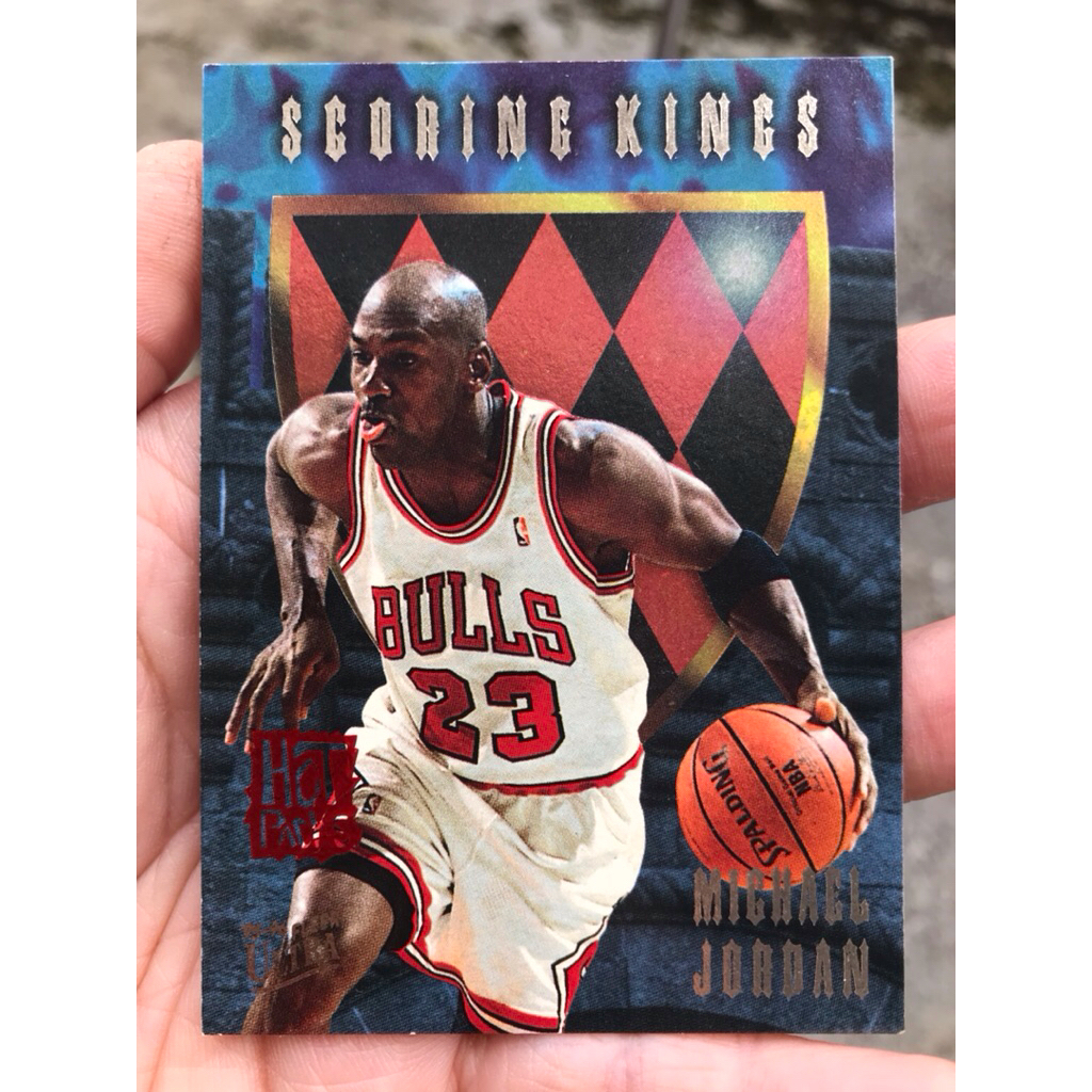MICHAEL JORDAN SCORING KINGS KARTU FLEER ULTRA RARE 1995