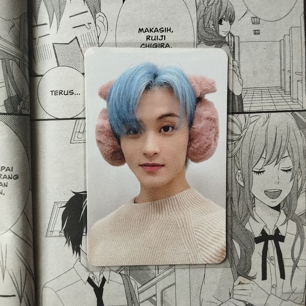 PHOTOCARD OFFICIAL MARK NCT DREAM PC PINK CHRISTMAS