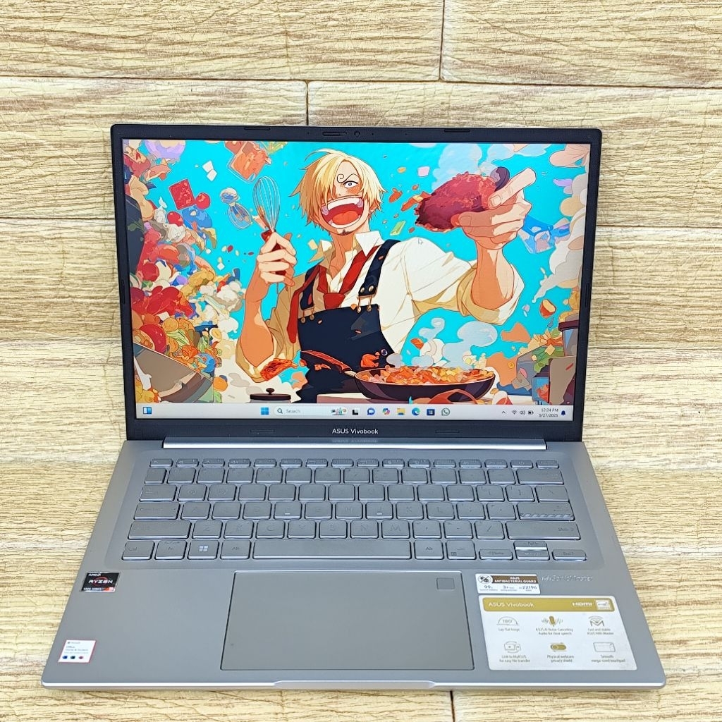 Laptop 2nd ASUS VIVOBOOK M1403QA AMD Ryzen 5 5600H Ram 8GB SSD 512GBB FHD IPS