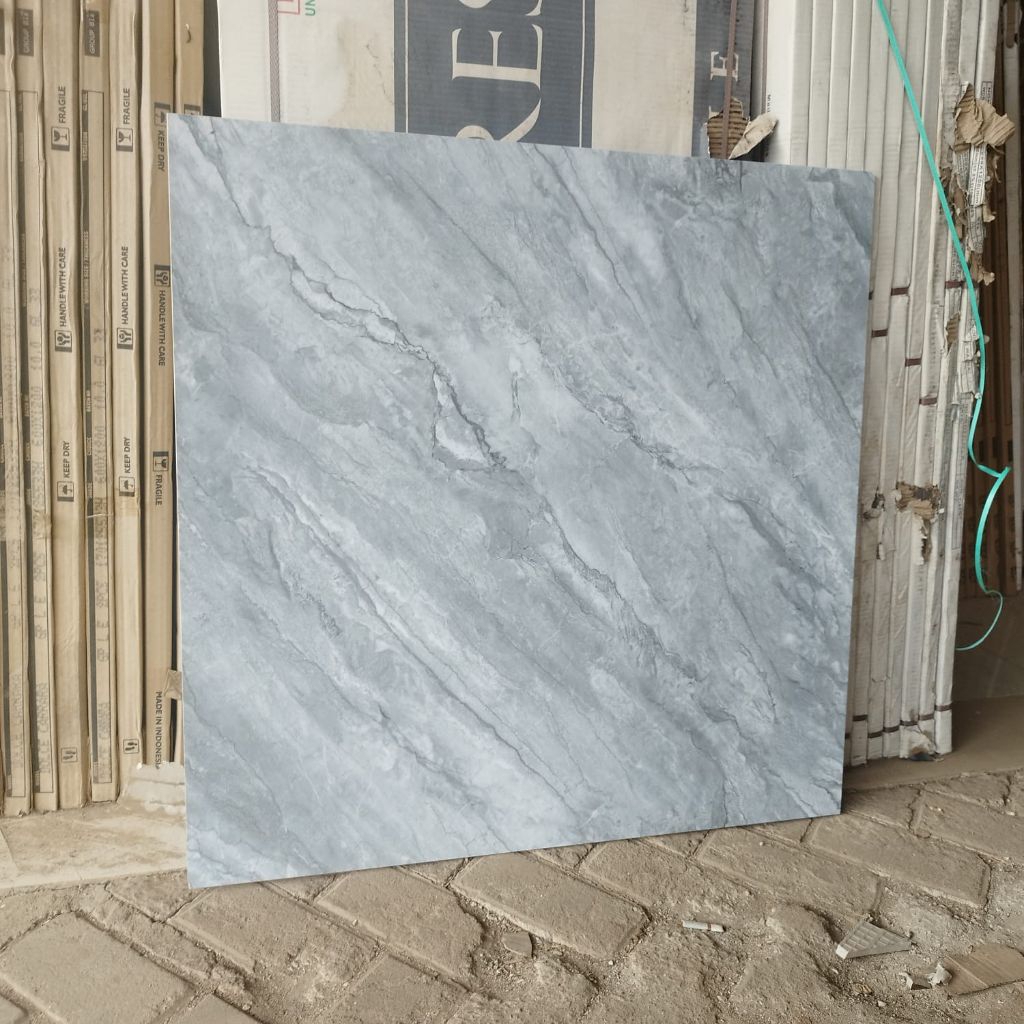 Granit lantai 80x80 indogres motif marmer grigio orsala