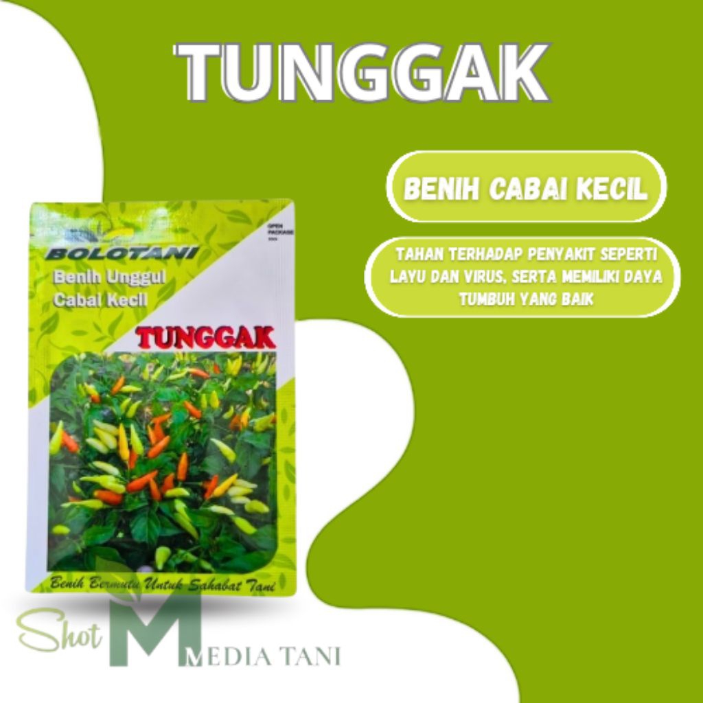Benih Cabe Super Tunggak 10gr Original Bolotani – Tahan Layu & Virus Keriting
