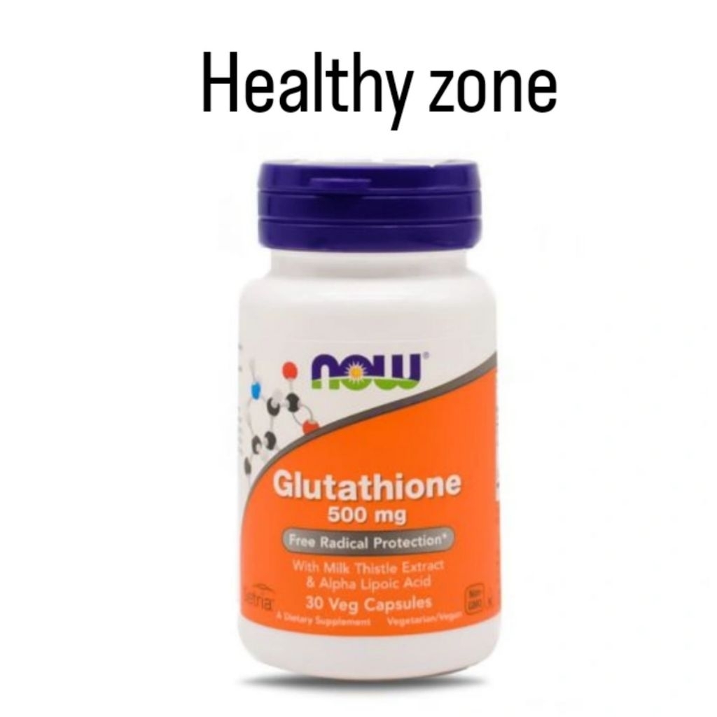 now glutathione 500 mg 30 capsul vegetarian.