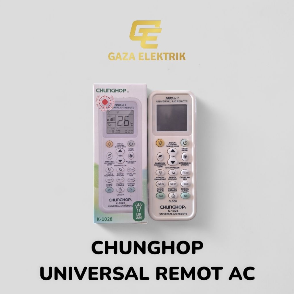 Remot AC CHUNGHOP UNIVERSAL