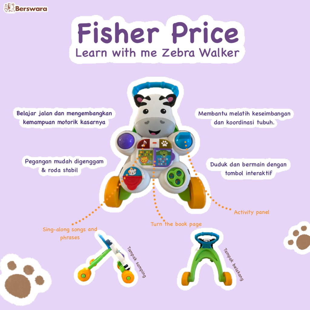 Sewa Push Walker Fisher Price