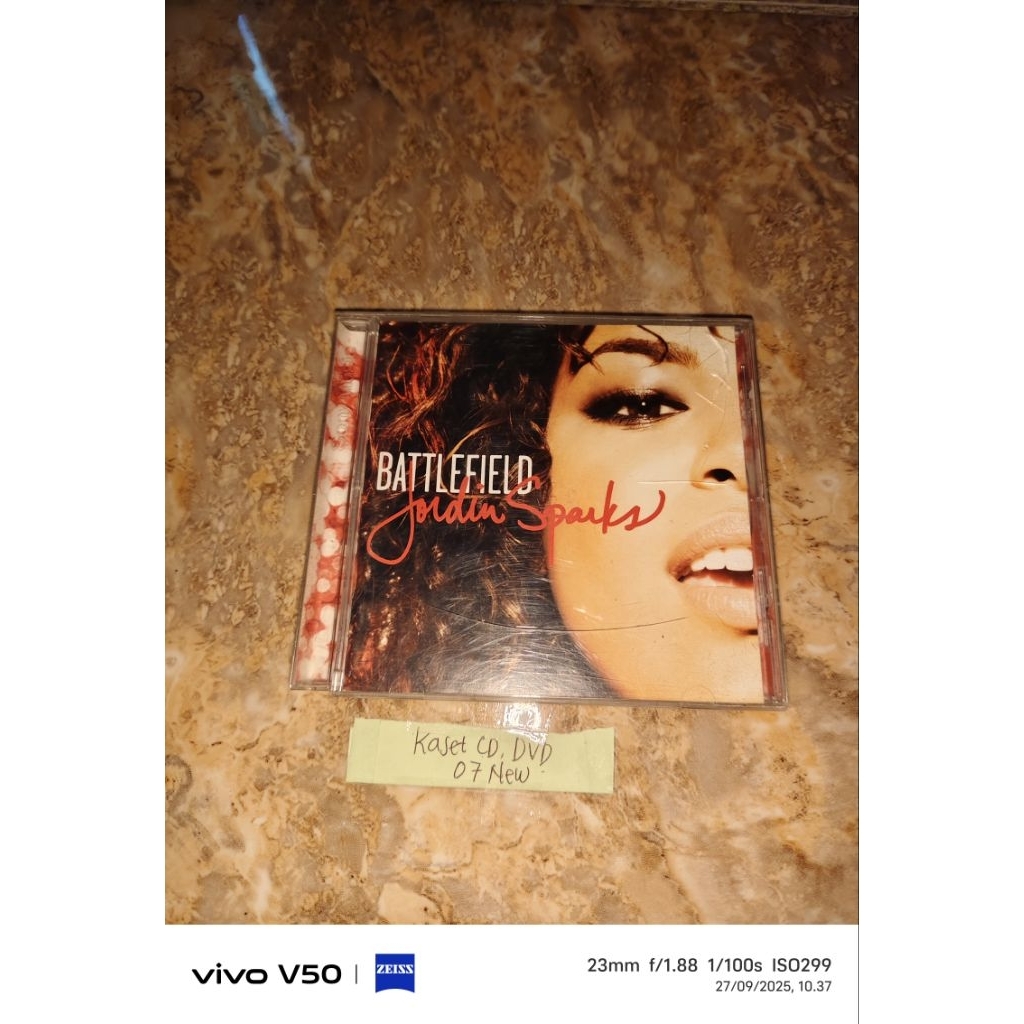 Kaset CD Jordin sparks - Battlefield