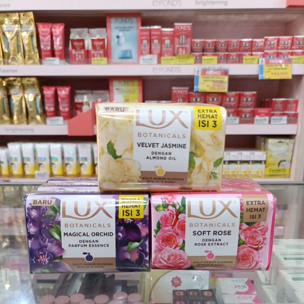 LUX sabun batang isi 3 100g