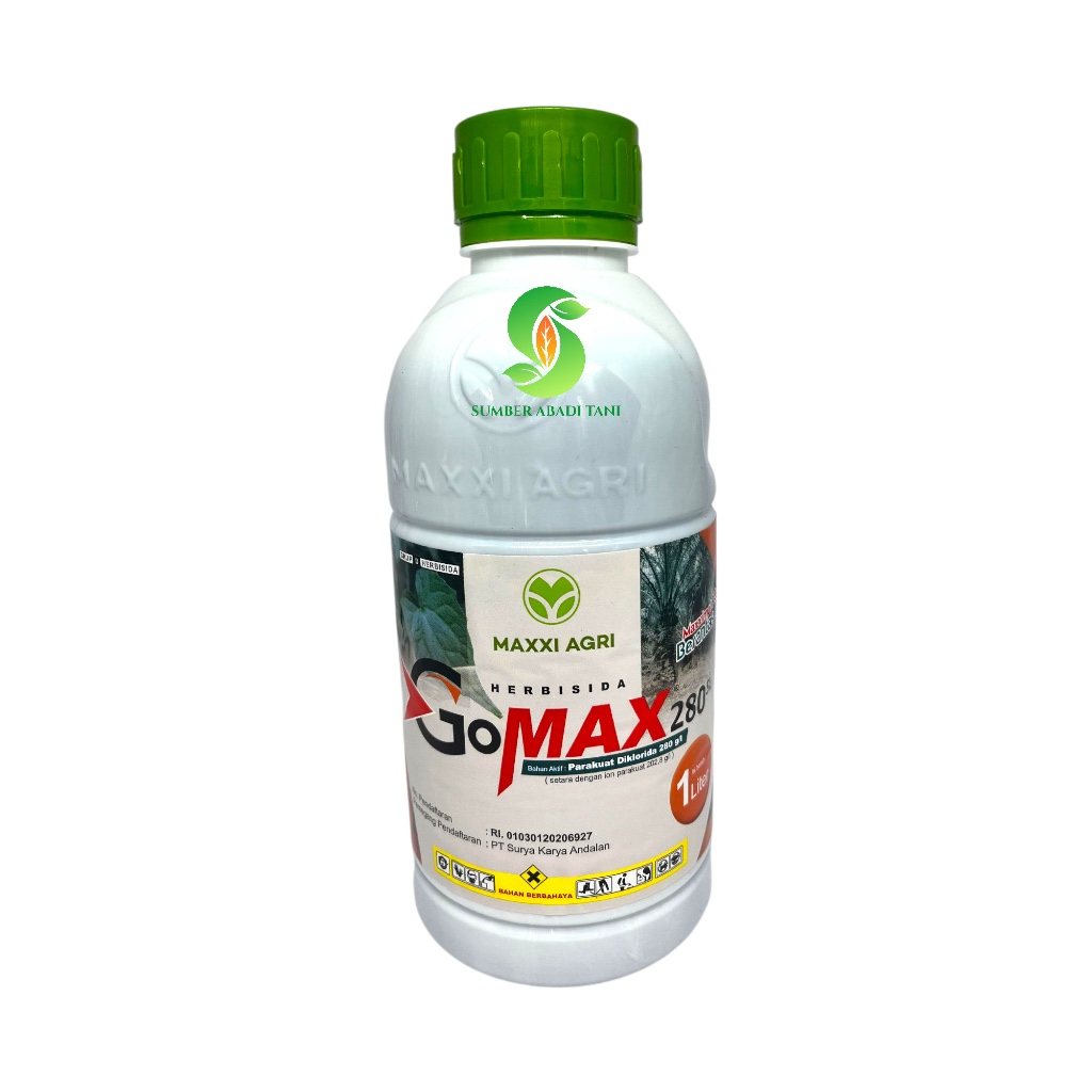 HERBISIDA GOMAX 1 LITER OEMBASMI GULMA KONTAK