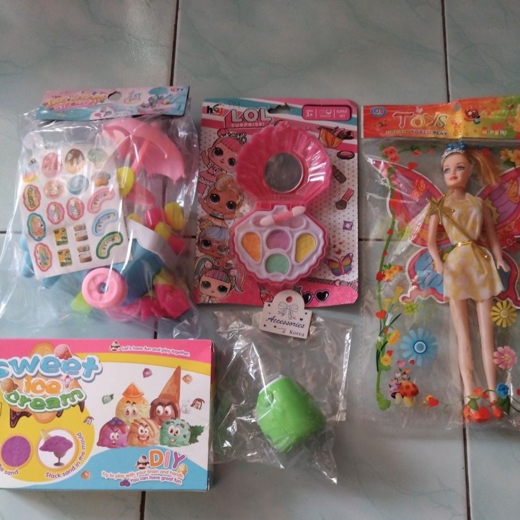 PAKET HEMAT 7 DENGAN 5 MACAM MAINAN 50.000