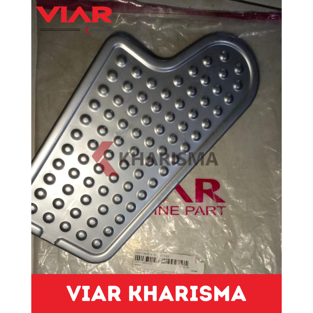 Pijakan kaki / foot rest KANAN VIAR KARYA NEW 150,200,300 - FOOT REST R "2023 SERIES" Kode part 2470