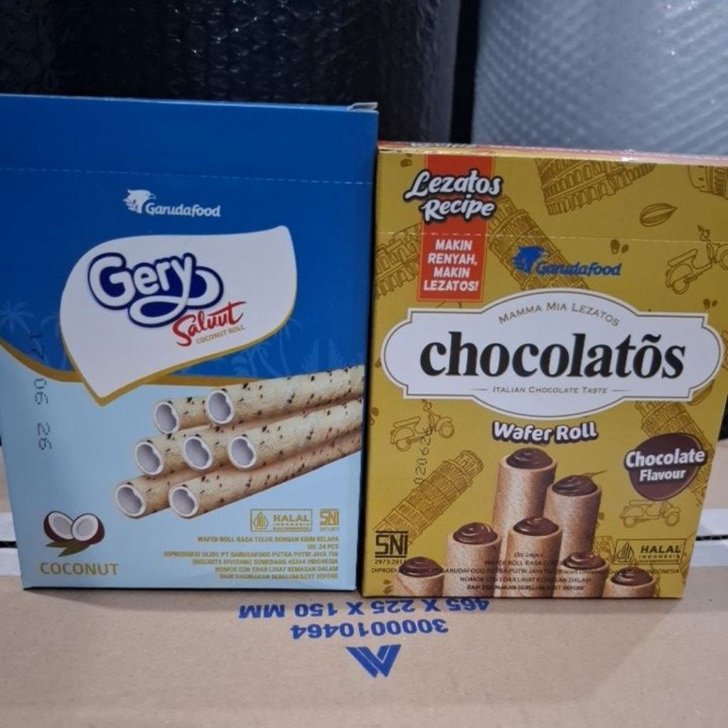 Gery chocolatos & coconut roll // box