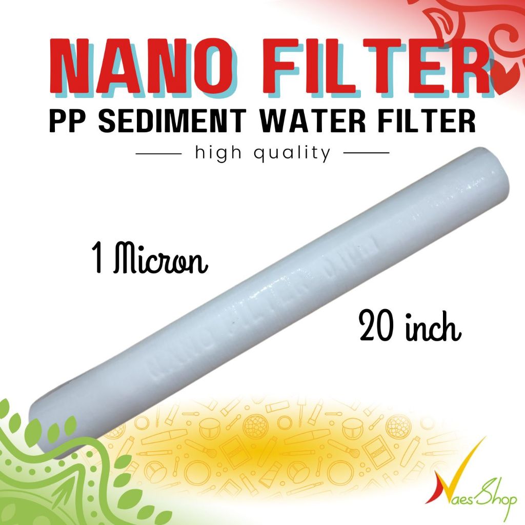 Catridge Filter Air Nano Filter 20 Inch - 1 Micron