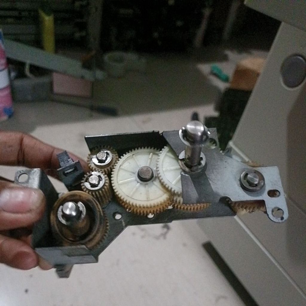 gear set web Ir 5000/6570 canon