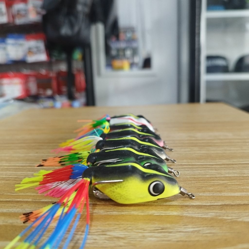 SOFT FROG SKIRT BERDIRI GEMOY 4,5 CM SAE LURE