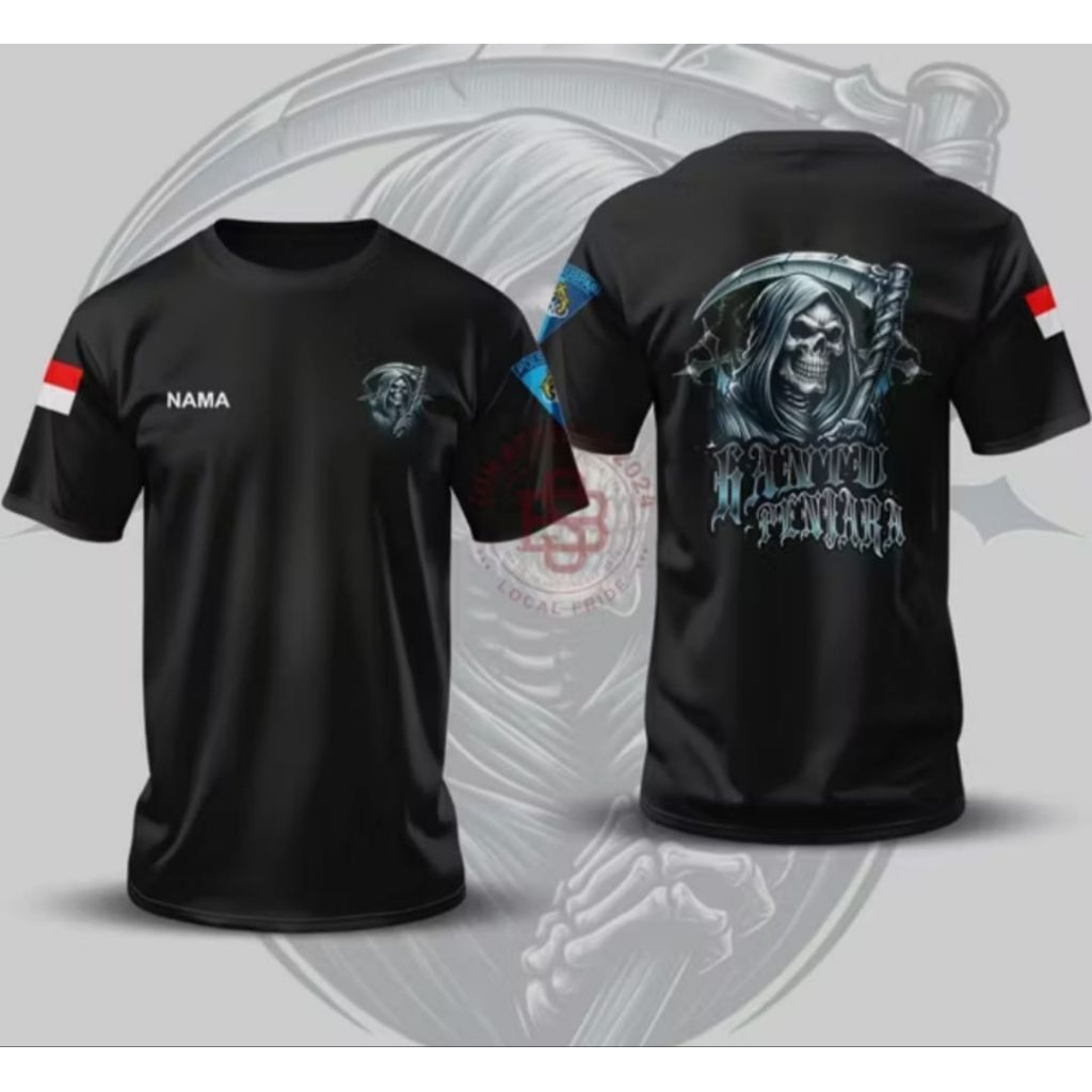 Kaos T-shirt - Hantu Penjara - Kaos Distro unisex