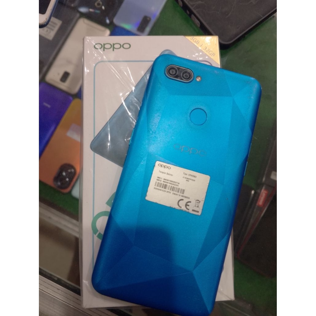 handphone bekas Oppo A12 Ram 3 / 32