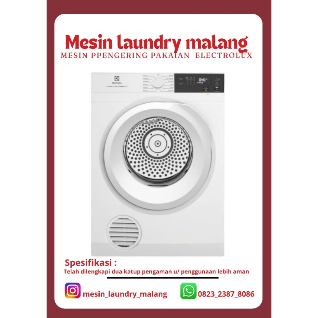 Mesin Pengering Pakaian Electrolux