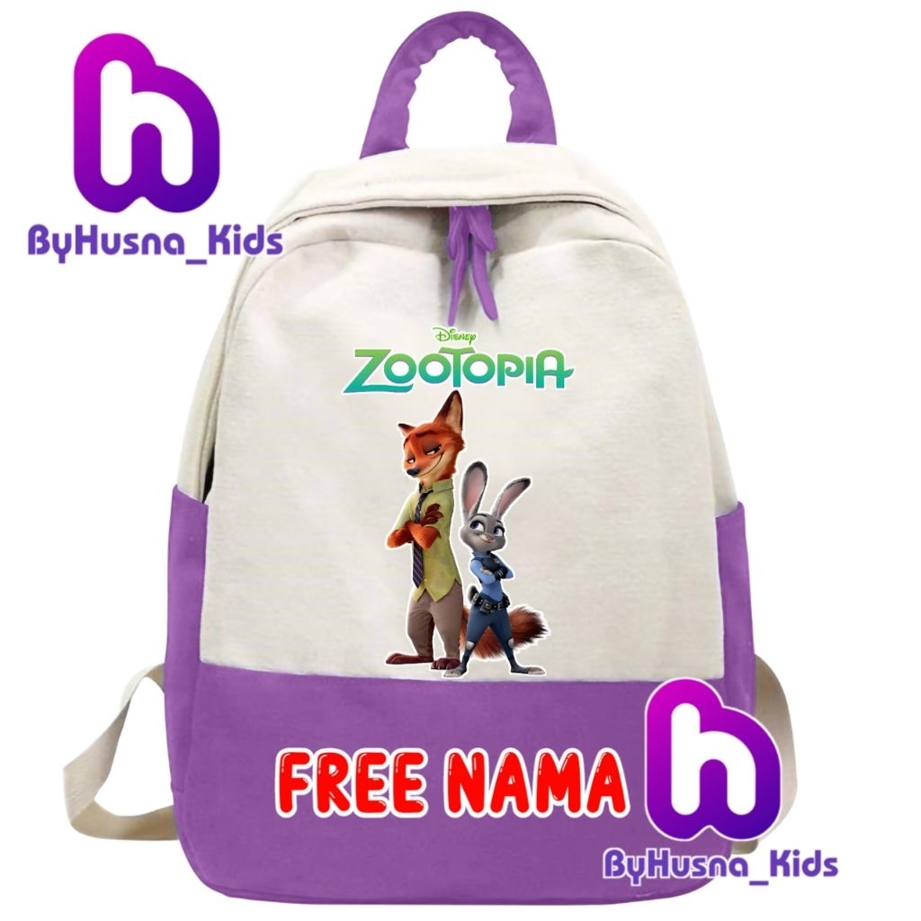 TAS RANSEL ANAK KARAKTER DISNEY ZOOTOPIA