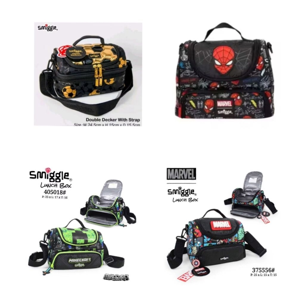 NEW LUNCHBAG TAS TEMPAT BEKAL MAKAN ANAK COWOK