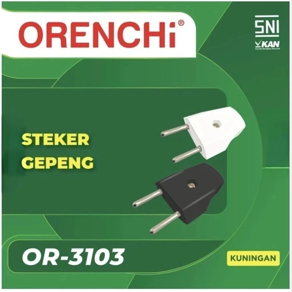 STEKER GEPENG ERKE/ORKA/ORENCHI COLOKAN GEPENG ERKE