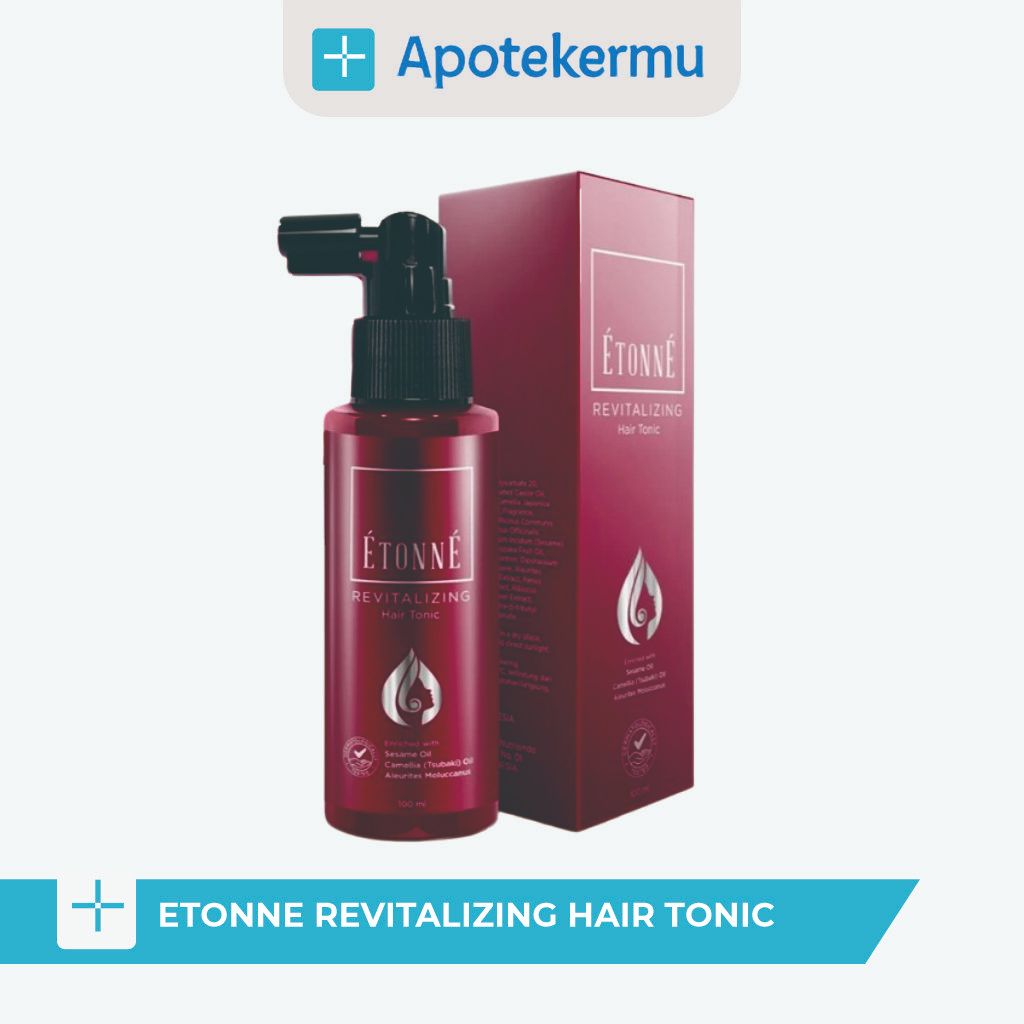 ETONNE REVITALIZING HAIR TONIC | TONIK RAMBUT ANTI RONTOK KETOMBE UBAN DAN KESEHATAN RAMBUT