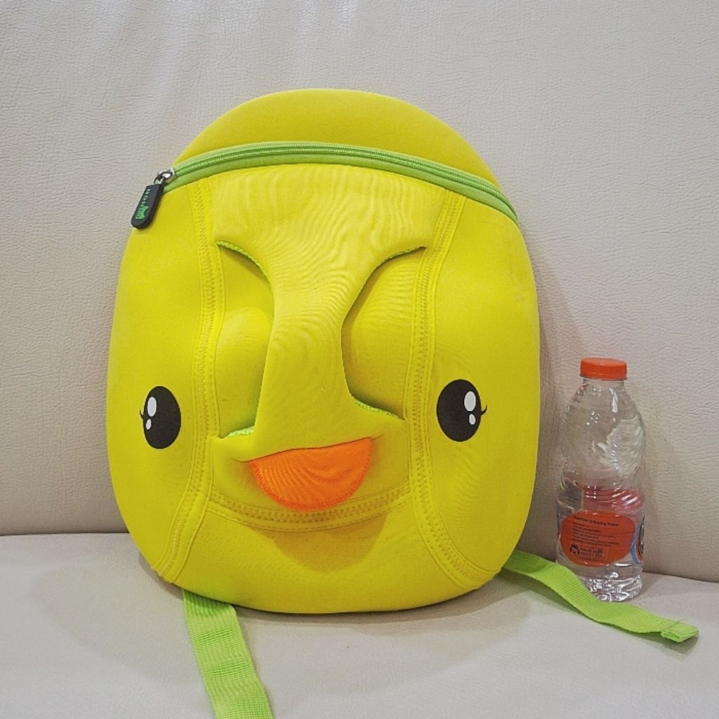 Tas Ransel Anak karakter Bebek / Duck NOHOO (Preloved/second)