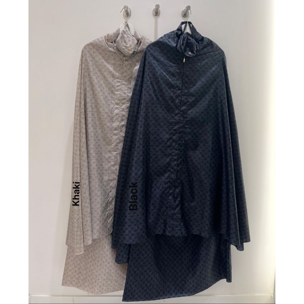 Monogram Mini Capsule Prayer Robe mukena Buttonscarves new n ready