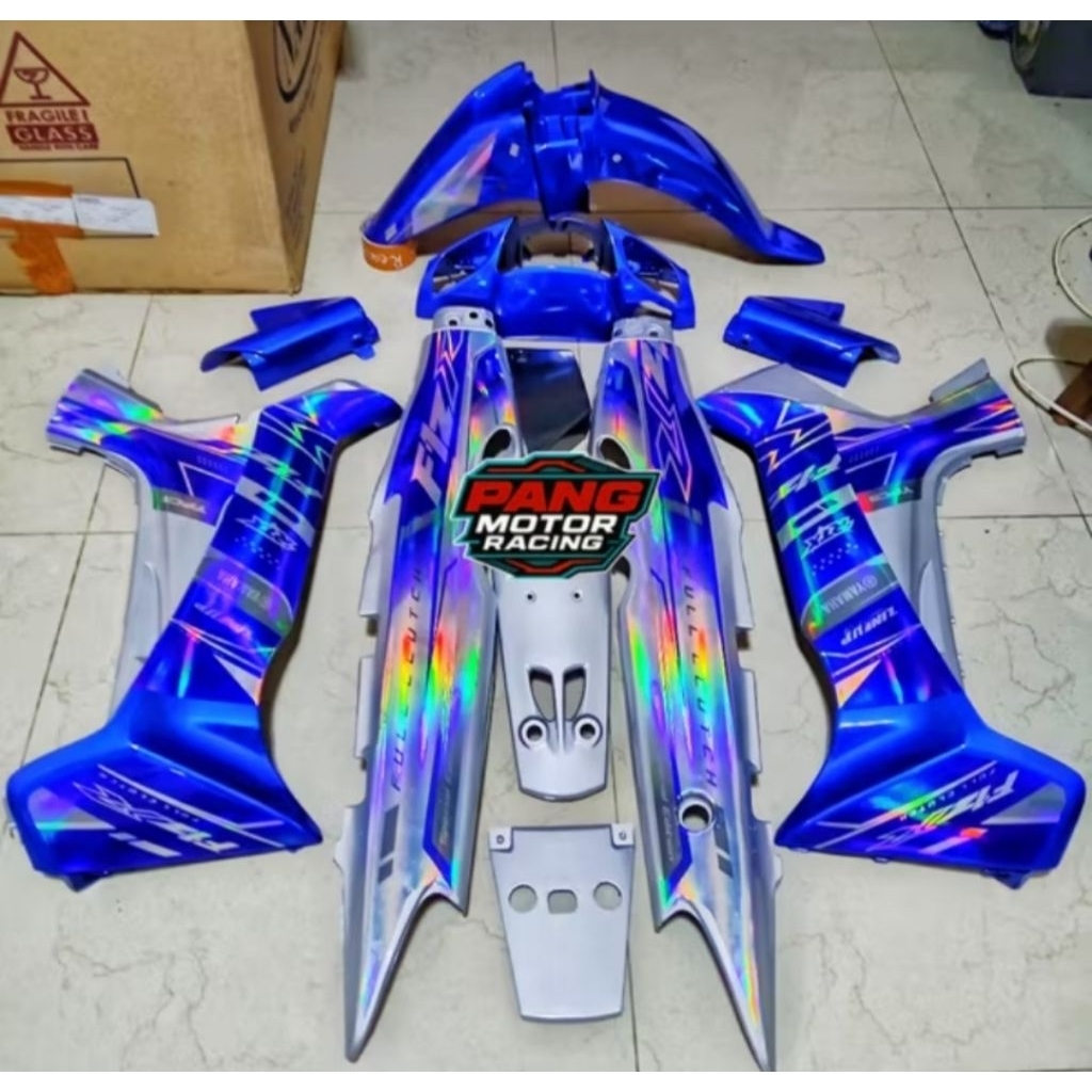 STRIPING FIZ R RTX BIRU HOLOGRAM